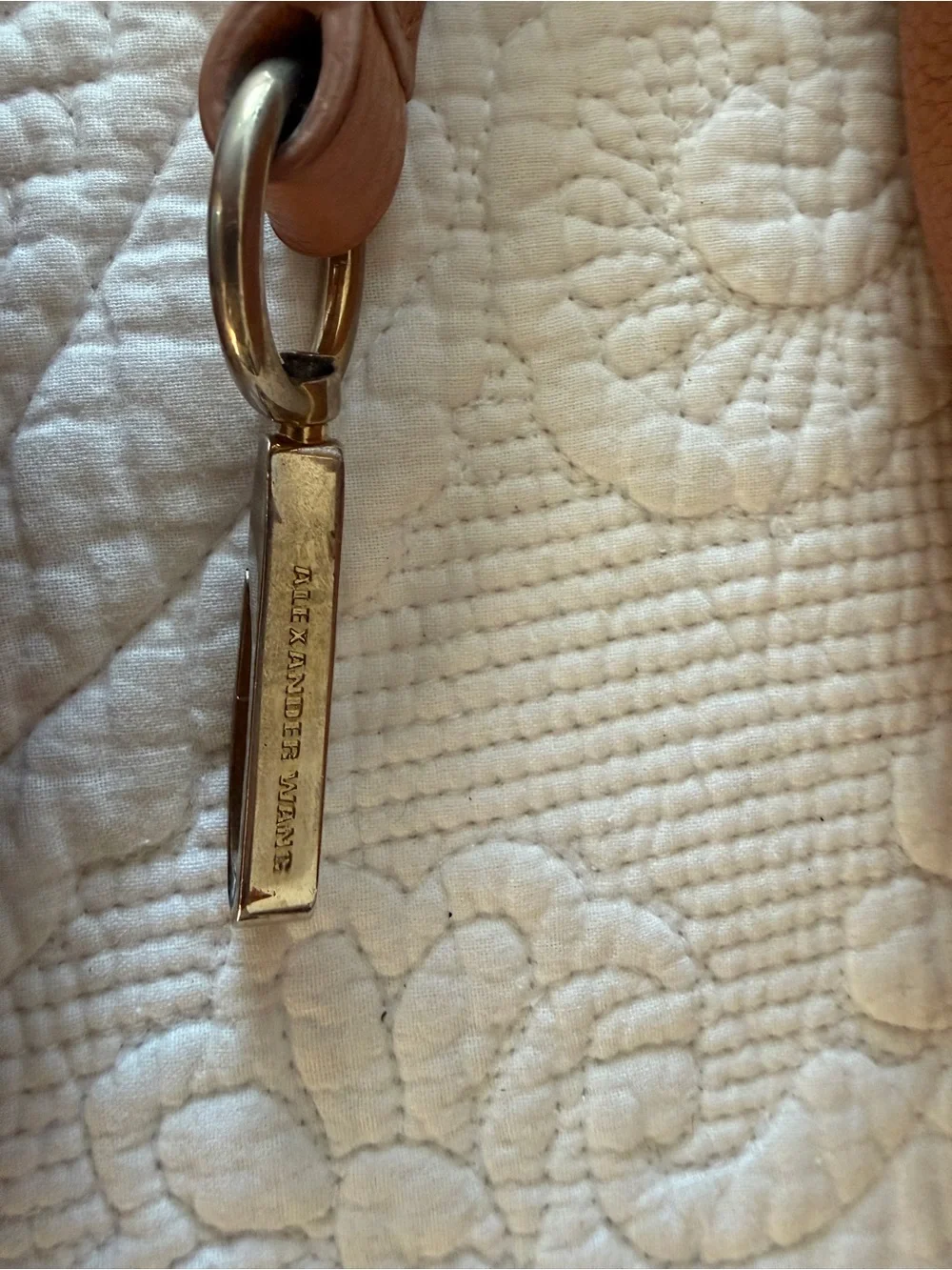 Alexander Wang ROCCO in Tan Pebbled Leather